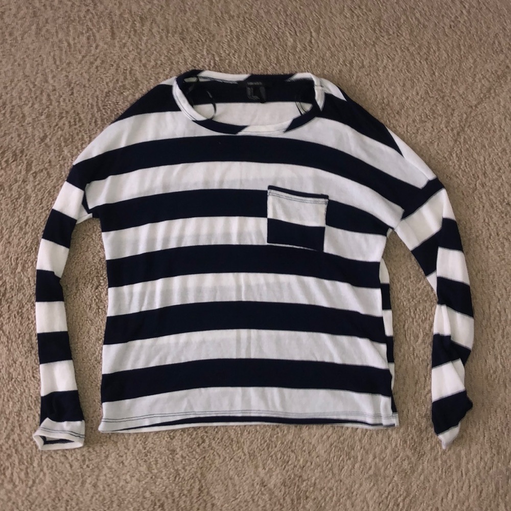 striped sweater .